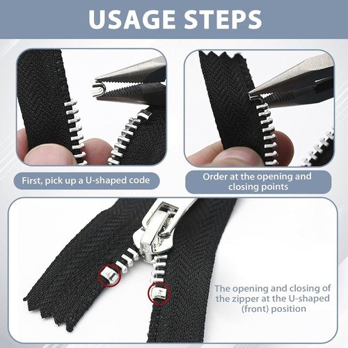 Zip repair kit 60pcs - zip,