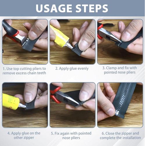 Zip repair kit 60pcs - repair,