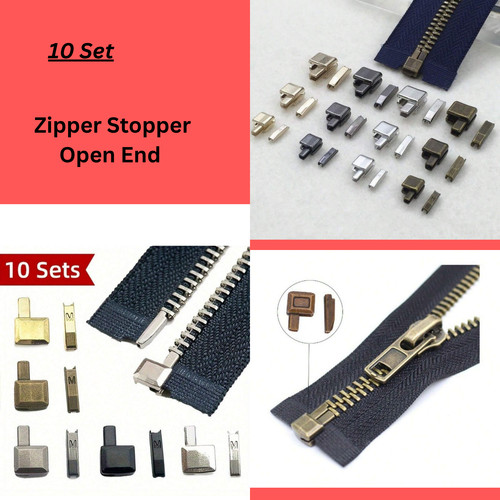 Zipper stopper open end - zipper,