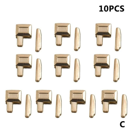 Pairs zipper stopper open - 10,