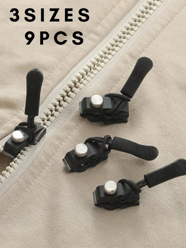 9pcs zipper repair kit - zipper,