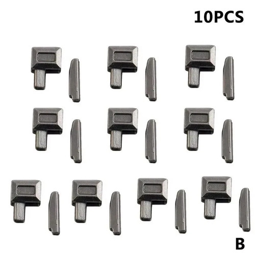 Pairs zipper stopper open - 10,