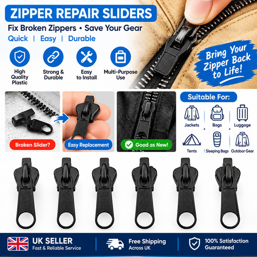 Zipper repair kit universal - kit,