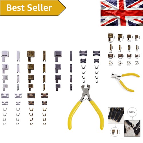 Metal zipper repair kit - zipper,