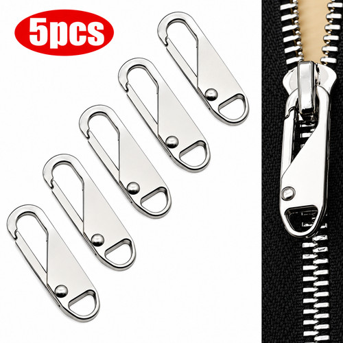 5pcs silver zipper repair - 5pcs, kit