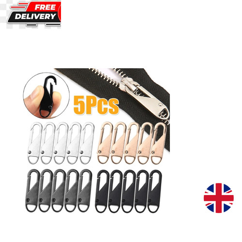 5pcs silver zipper repair kit - 5pcs,